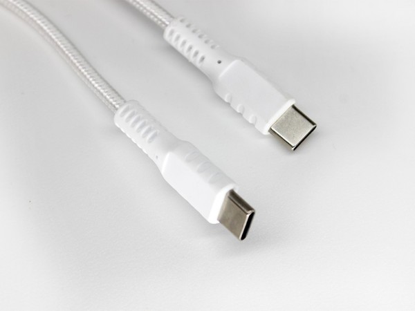 雙Type-C快充數(shù)據(jù)線，一體注塑成型設(shè)計(jì)，100W PD快充