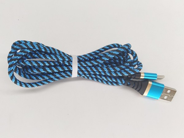 1.5米USB Type-A轉USB Type-C編織數(shù)據(jù)線